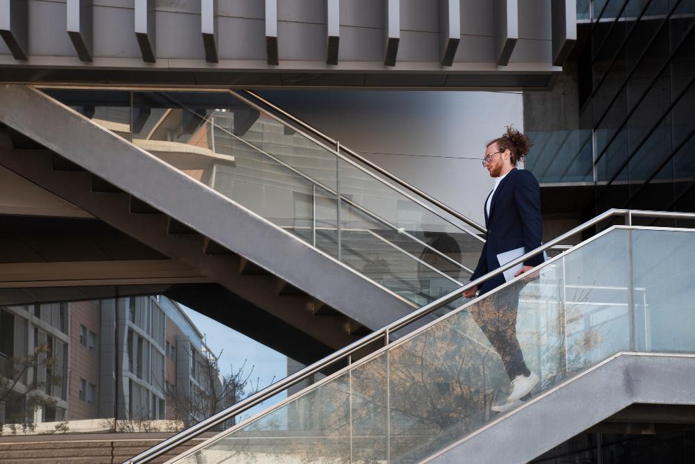 Glass Stair Railing